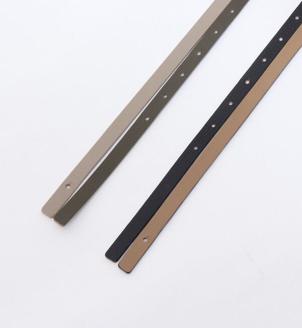 NOLLEY'S sophi「スリムフックリバーシブルベルト12」|ベルト|