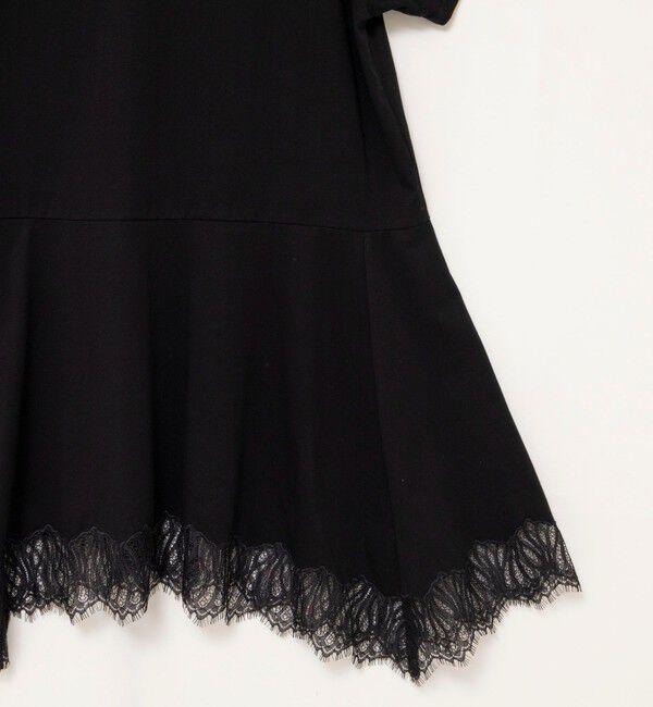 NOLLEY'S「【WEB限定】ウォッシャブルヘムレースカットソー」|Tシャツ・カットソー|