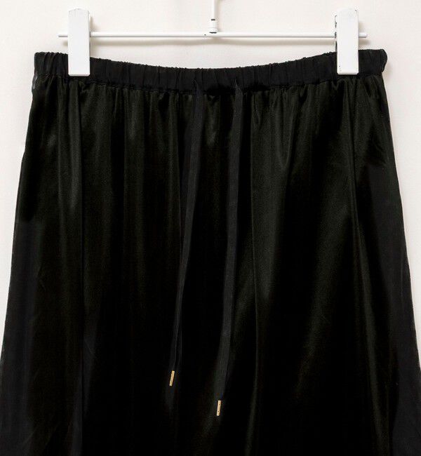 MAQWEL「《セットアップ対応》【MAQWEL/マクウェル】ウォッシャブルサテンスカート」|スカート|