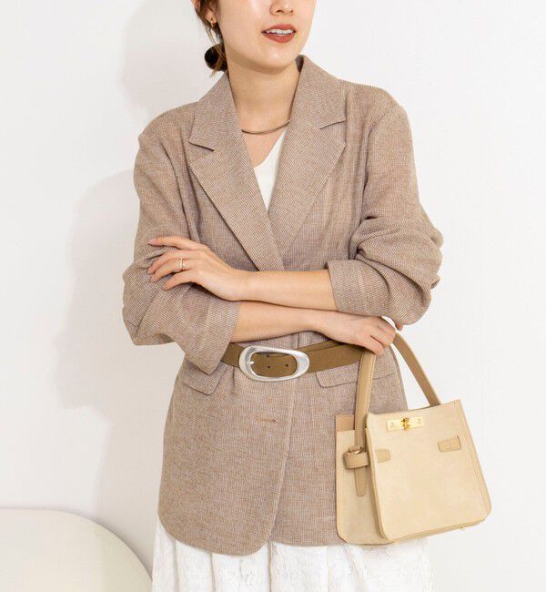 NOLLEY'S「ウォッシャブルカラミオーバージャケット」|テーラードジャケット|