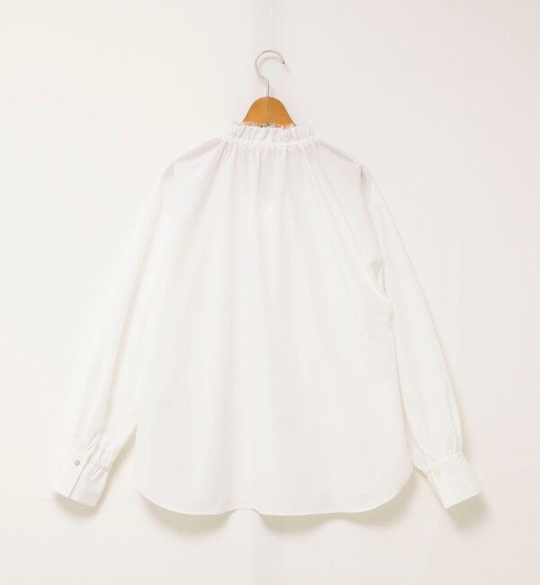 NOLLEY'S「ウォッシャブルフリル襟ブラウス」|シャツ・ブラウス|