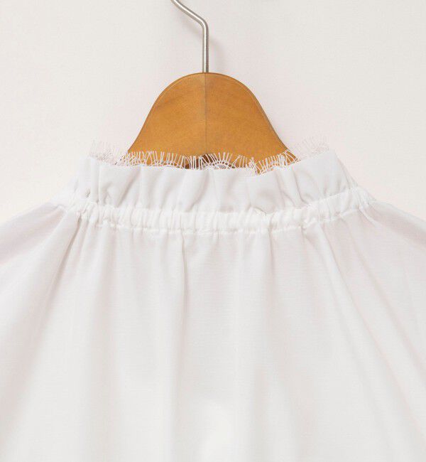 NOLLEY'S「ウォッシャブルフリル襟ブラウス」|シャツ・ブラウス|