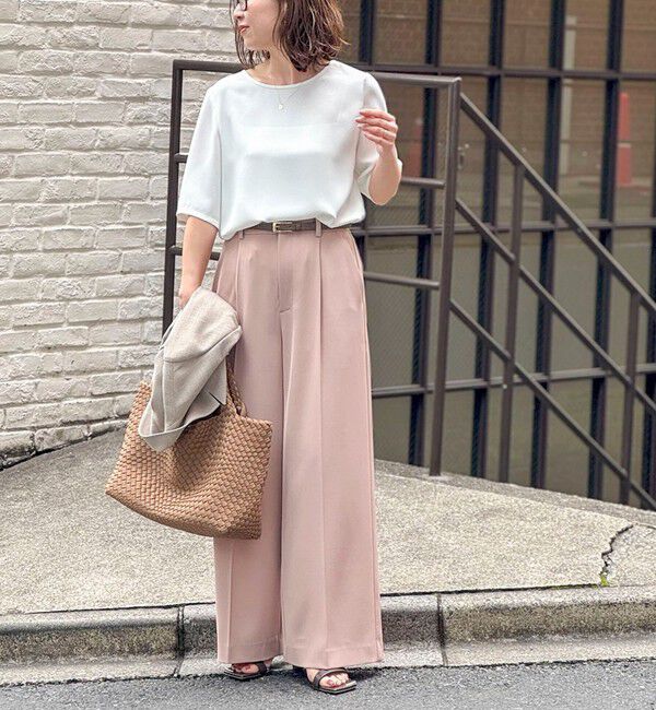 NOLLEY'S sophi「ウォッシャブルダブルクロスＴブラウス」|シャツ・ブラウス|