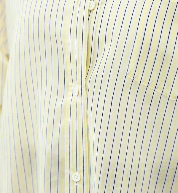 NOLLEY'S sophi「ウォッシャブルMARSALAシアーストライプ3WAYシャツ」|シャツ・ブラウス|