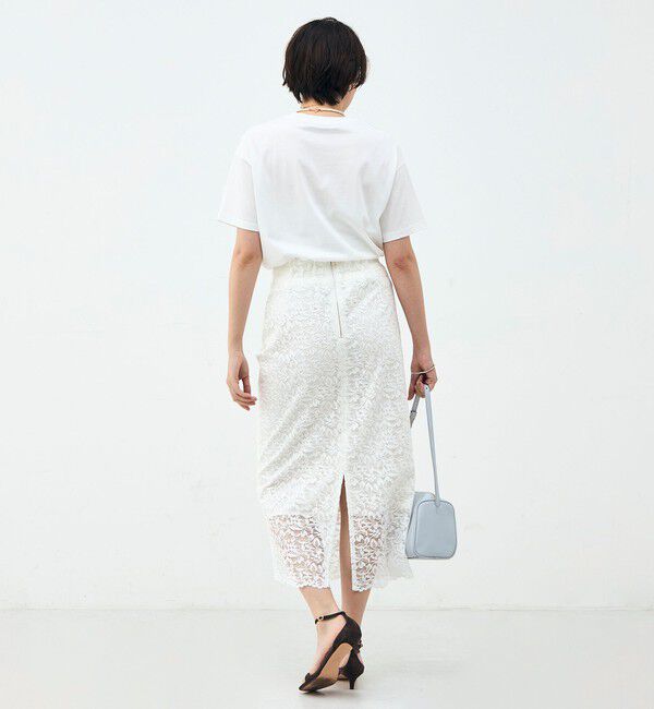 NOLLEY'S sophi「ウォッシャブルオーバーサイズロゴTシャツ」|Tシャツ・カットソー|