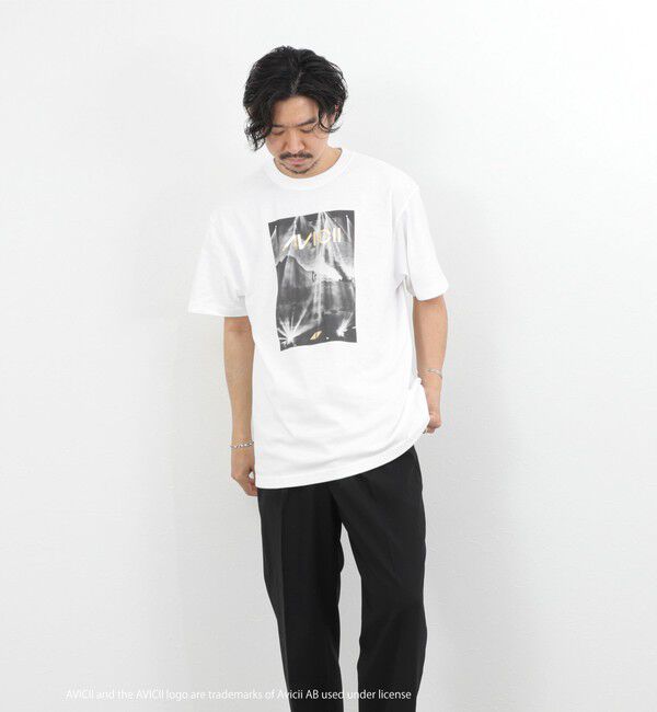 NOLLEY'S goodman「【GOOD ROCK SPEED】AVICII アーティスト プリントTシャツ 26SS」|Tシャツ・カットソー|