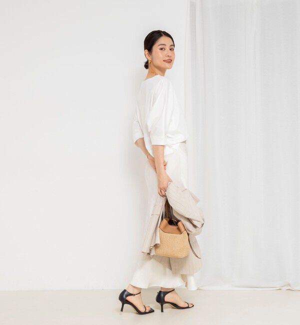 NOLLEY'S「ウォッシャブルドルマンTシャツ」|Tシャツ・カットソー|