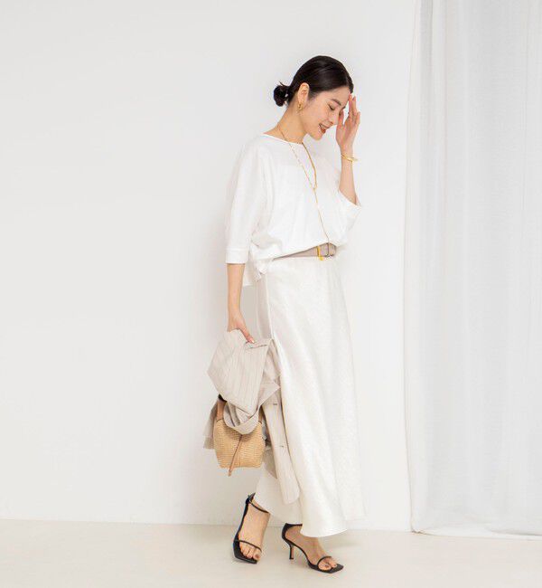 NOLLEY'S「ウォッシャブルドルマンTシャツ」|Tシャツ・カットソー|