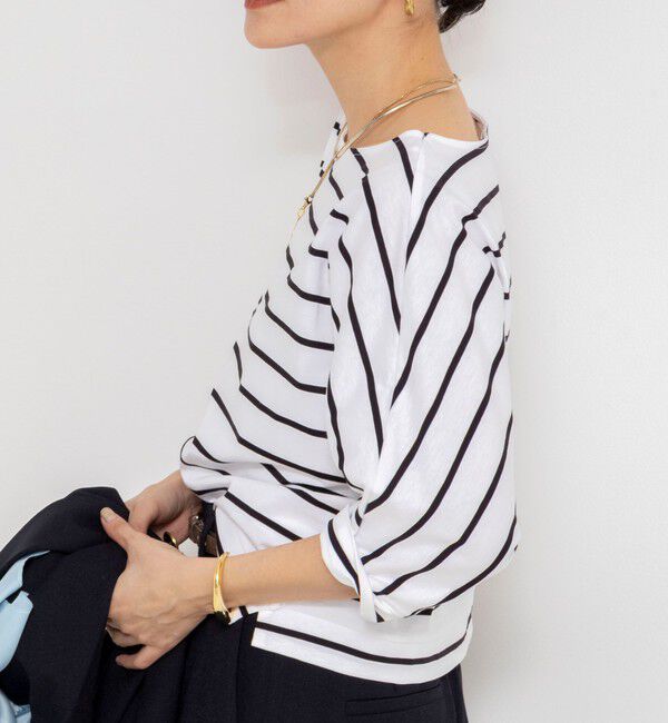 NOLLEY'S「ウォッシャブルドルマンTシャツ」|Tシャツ・カットソー|