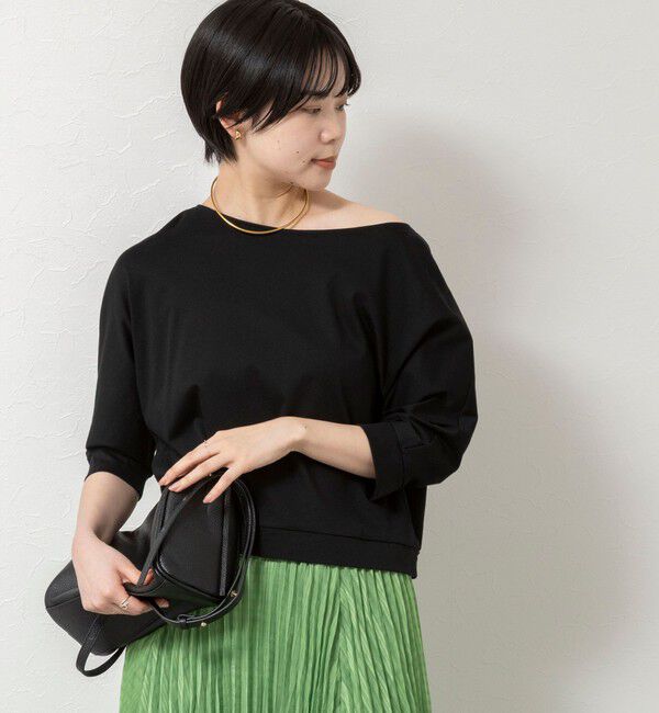 NOLLEY'S「ウォッシャブルドルマンTシャツ」|Tシャツ・カットソー|