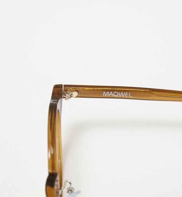 MAQWEL「【MAQWEL/マクウェル】ボストンフレームグラス」|メガネ|