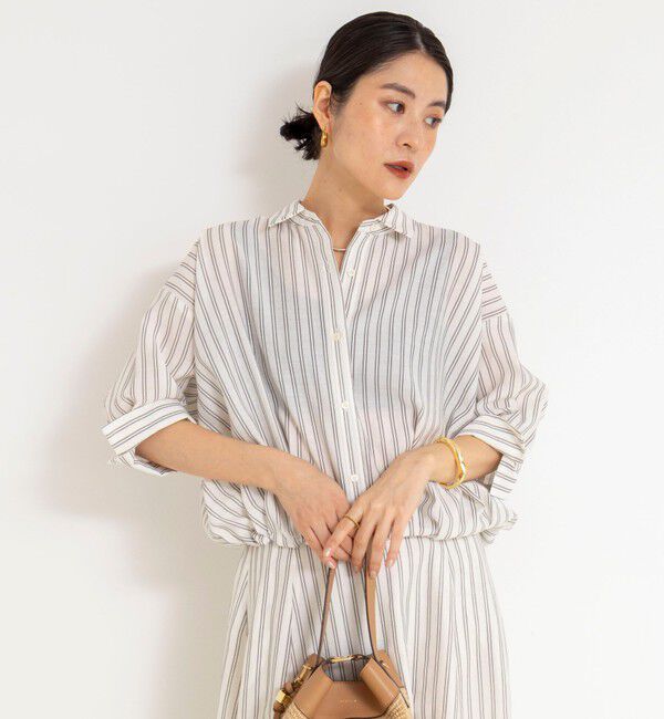 NOLLEY'S「ドロストシャツ」|シャツ・ブラウス|