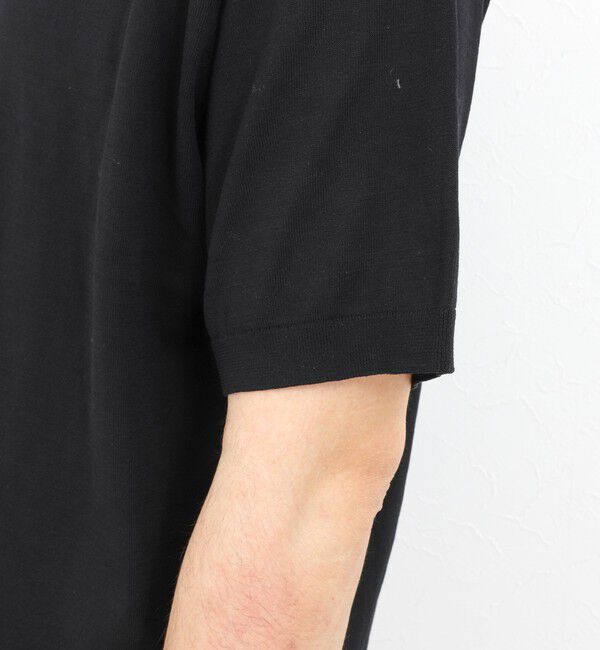 NOLLEY'S goodman「強撚シルクコットン 成型スキッパーニットポロ 26SS / ウォッシャブル」|ニット・セーター|