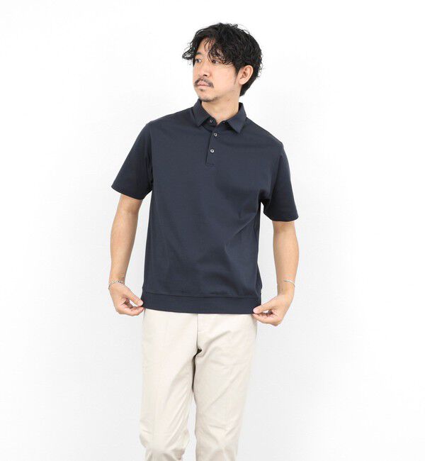 NOLLEY'S goodman「《ビジカジ対応》シルケットスムース ドレスポロシャツ / ビズポロ 26SS」|ポロシャツ|