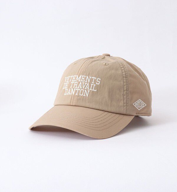 NOLLEY'S goodman「【DANTON/ダントン】DOWNPROOF 6PANEL CAP 26SSコレクション」|キャップ・キャスケット|ベージュ