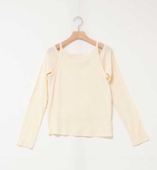 MAQWEL「【MAQWEL/マクウェル】ウォッシャブルレイヤードプルオーバー」|Tシャツ・カットソー|