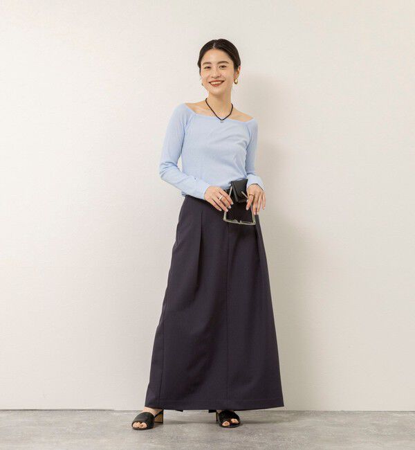 MAQWEL「【MAQWEL/マクウェル】ウォッシャブルレイヤードプルオーバー」|Tシャツ・カットソー|