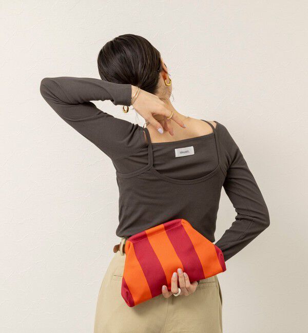 MAQWEL「【MAQWEL/マクウェル】ウォッシャブルレイヤードプルオーバー」|Tシャツ・カットソー|