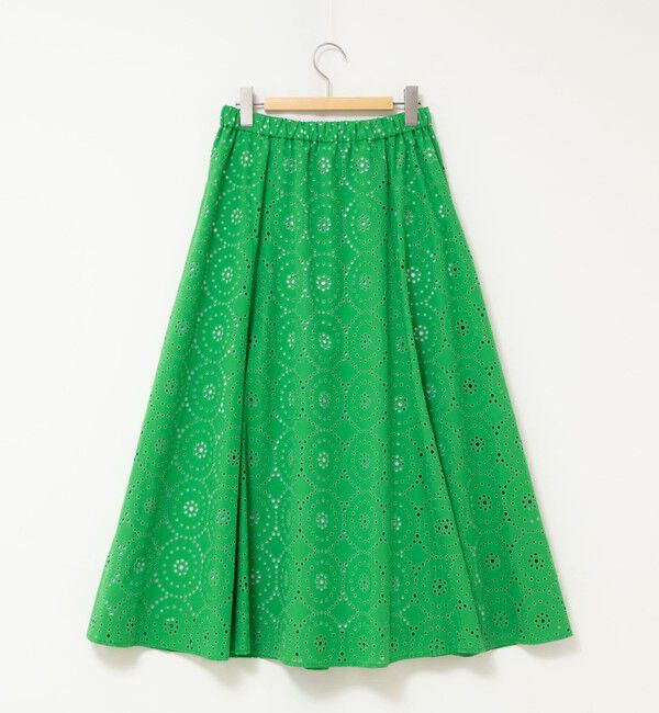 NOLLEY'S「《セットアップ対応》ウォッシャブルレースフレアスカート」|フレア|