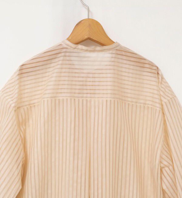 NOLLEY'S「ウォッシャブルサイドボタンシアーブラウス」|シャツ・ブラウス|