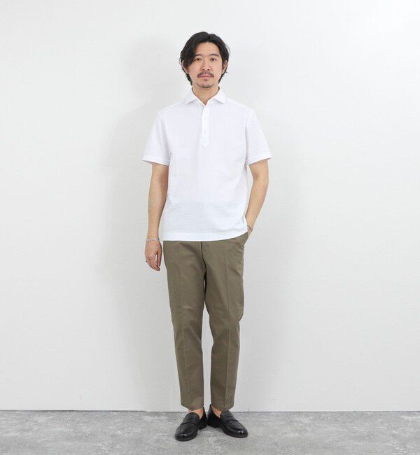 NOLLEY'S goodman「《ビジカジ対応》サッカーテープポロシャツ / ビズポロ /26SS」|ポロシャツ|