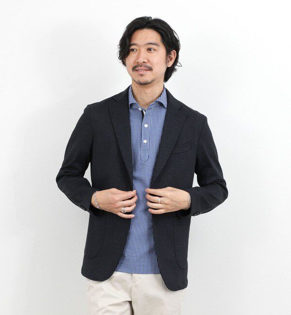 NOLLEY'S goodman「《ビジカジ対応》サッカーテープポロシャツ / ビズポロ /26SS」|ポロシャツ|