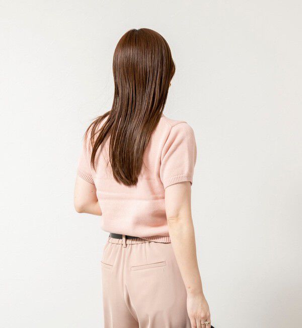 NOLLEY'S sophi「【PROTAGONISTA/プロタゴニスタ】ショートニットプルオーバー」|ニット・セーター|