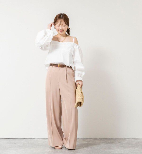 NOLLEY'S sophi「【PROTAGONISTA/プロタゴニスタ】ウォッシャブルオフショル2wayブラウス」|シャツ・ブラウス|