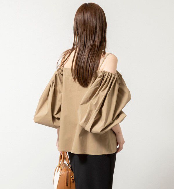 NOLLEY'S sophi「【PROTAGONISTA/プロタゴニスタ】ウォッシャブルオフショル2wayブラウス」|シャツ・ブラウス|