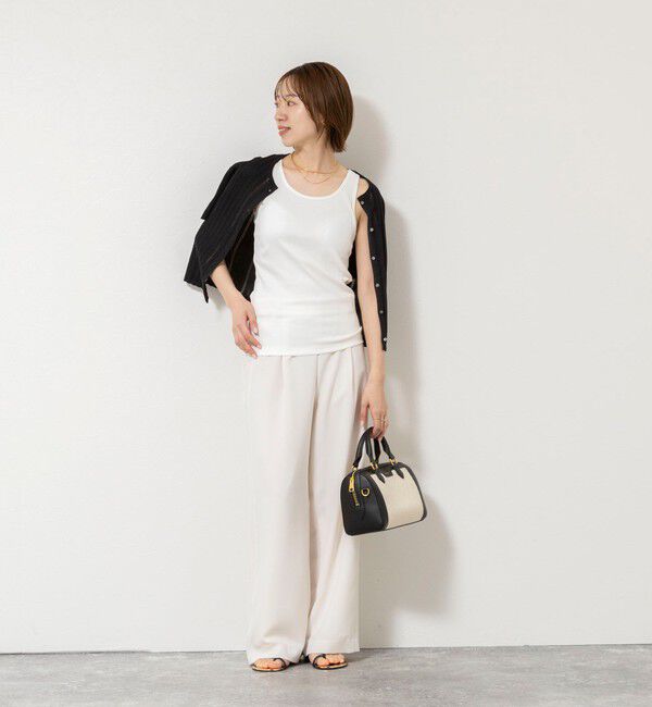 NOLLEY'S sophi「ウォッシャブルカップ付きリブタンクトップ」|タンクトップ|