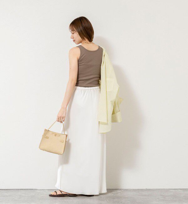 NOLLEY'S sophi「ウォッシャブルカップ付きリブタンクトップ」|タンクトップ|