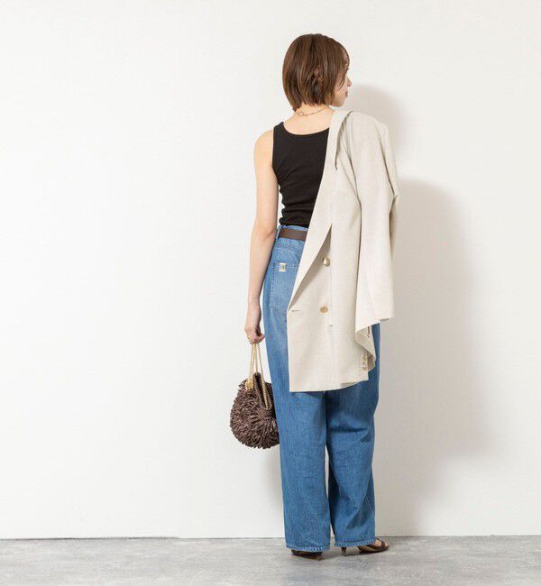 NOLLEY'S sophi「ウォッシャブルカップ付きリブタンクトップ」|タンクトップ|