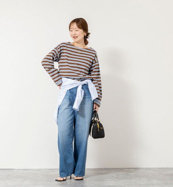 NOLLEY'S sophi「【別注カラー】【Le minor/ルミノア】ボーダーロンＴ」|Tシャツ・カットソー|