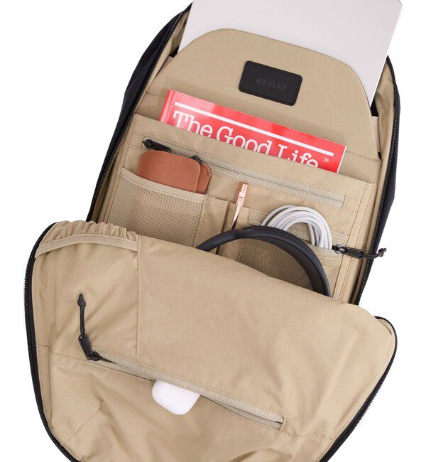 NOLLEY'S goodman「【WEXLEY/ウェクスレイ】STBP600 STEM V2 CRINKLE NYLON BLACK」|リュック|