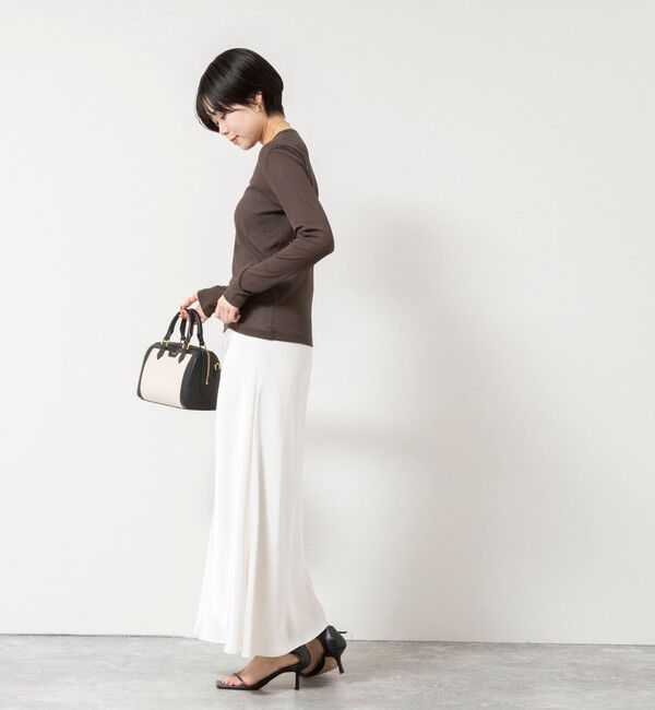 NOLLEY'S sophi「ウォッシャブルorganicコットンシアーテレコロンＴ」|Tシャツ・カットソー|