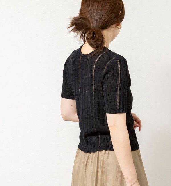 NOLLEY'S sophi「【WALANCE/ワランス】paper rib knit 2way tops」|カーディガン|