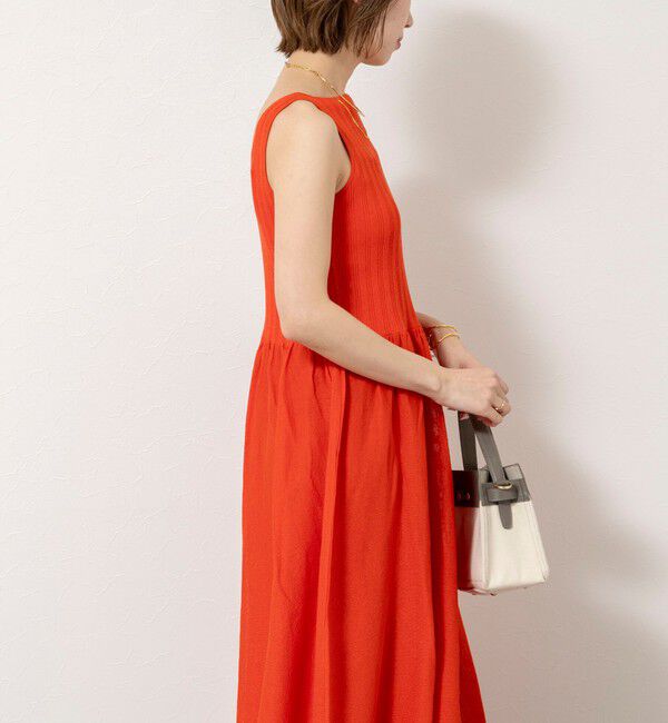 NOLLEY'S sophi「【WALANCE/ワランス】paper rib knit dress」|ワンピース|