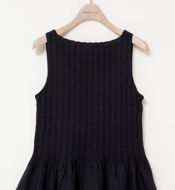 NOLLEY'S sophi「【WALANCE/ワランス】paper rib knit dress」|ワンピース|