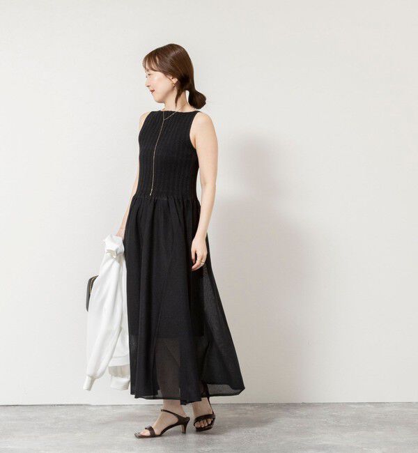 NOLLEY'S sophi「【WALANCE/ワランス】paper rib knit dress」|ワンピース|