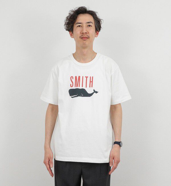 NOLLEY'S goodman「【BARNS OUTFITTERS】別注 SMITH プリントTシャツ 26SS」|Tシャツ・カットソー|