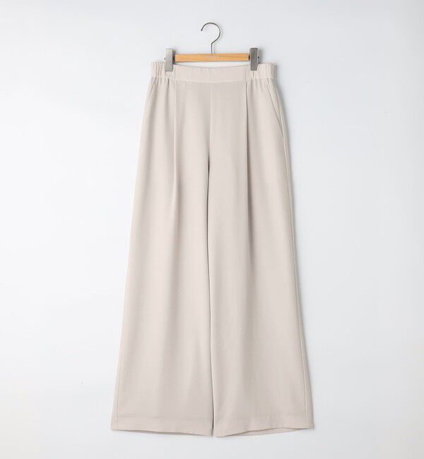 NOLLEY'S sophi「《セットアップ対応》ウォッシャブルエアリージョーゼットイージーワイドパンツ」|その他|