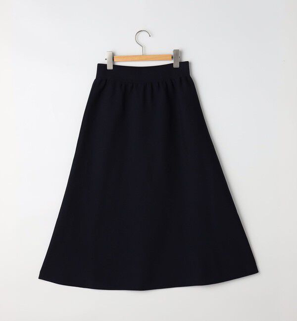 NOLLEY'S sophi「《手洗い可能/セットアップ対応》Aラインニットスカート」|台形|