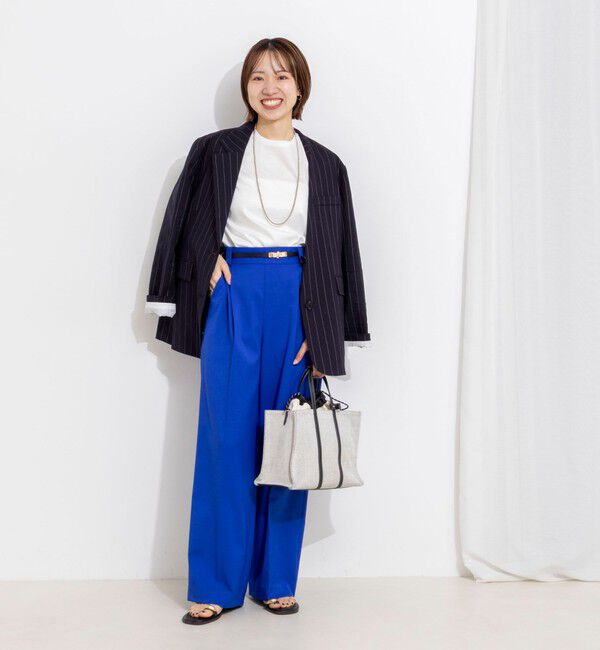 NOLLEY'S「ウォッシャブルベーシックTシャツ」|Tシャツ・カットソー|