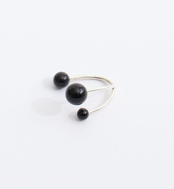 NOLLEY'S「【MUSSELS AND MUSCLES/マッソーズアンドマッソーズ】TRINITY RING」|リング|ブラック