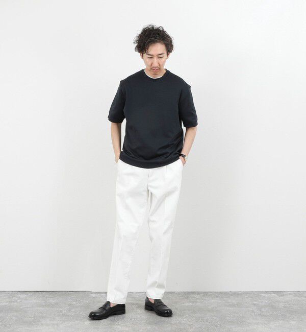 NOLLEY'S goodman「【HERNO】JERSEY KNIT CN ジャージ―ニットクルーネックTシャツ 26SS」|Tシャツ・カットソー|
