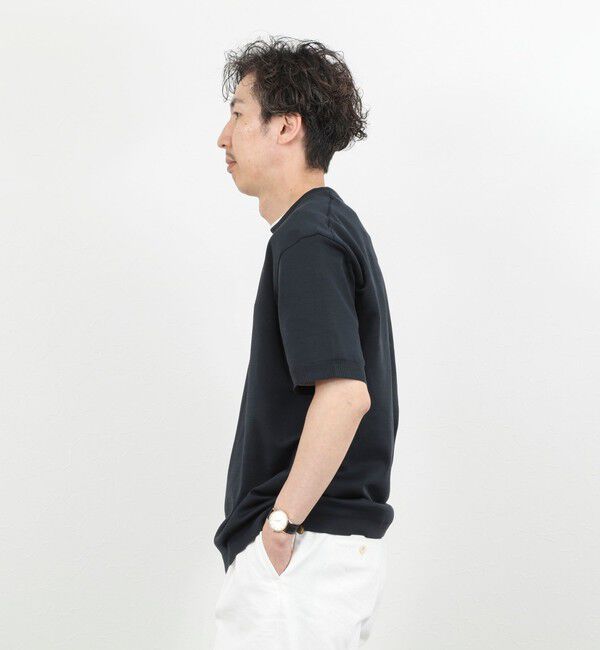 NOLLEY'S goodman「【HERNO】JERSEY KNIT CN ジャージ―ニットクルーネックTシャツ 26SS」|Tシャツ・カットソー|