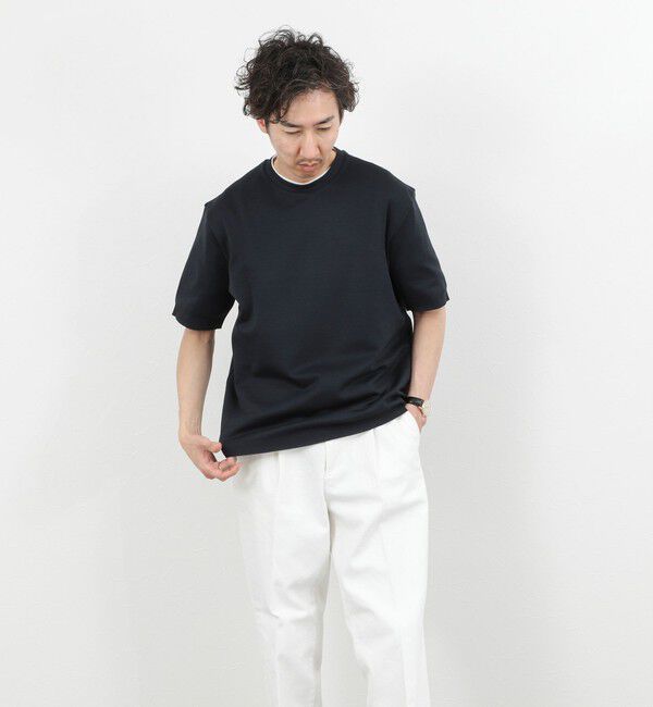 NOLLEY'S goodman「【HERNO】JERSEY KNIT CN ジャージ―ニットクルーネックTシャツ 26SS」|Tシャツ・カットソー|
