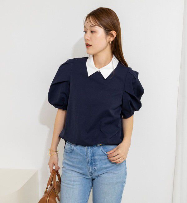 NOLLEY'S「2WAY襟ブラウス」|シャツ・ブラウス|
