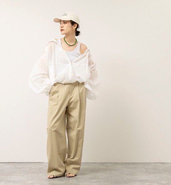 MAQWEL「【MAQWEL/マクウェル】ウォッシャブルCOTTON RIB タンクトップ」|タンクトップ|