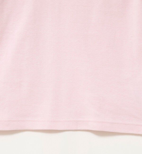 MAQWEL「【MAQWEL/マクウェル】ウォッシャブルCOTTON RIB 半袖Tシャツ」|Tシャツ・カットソー|